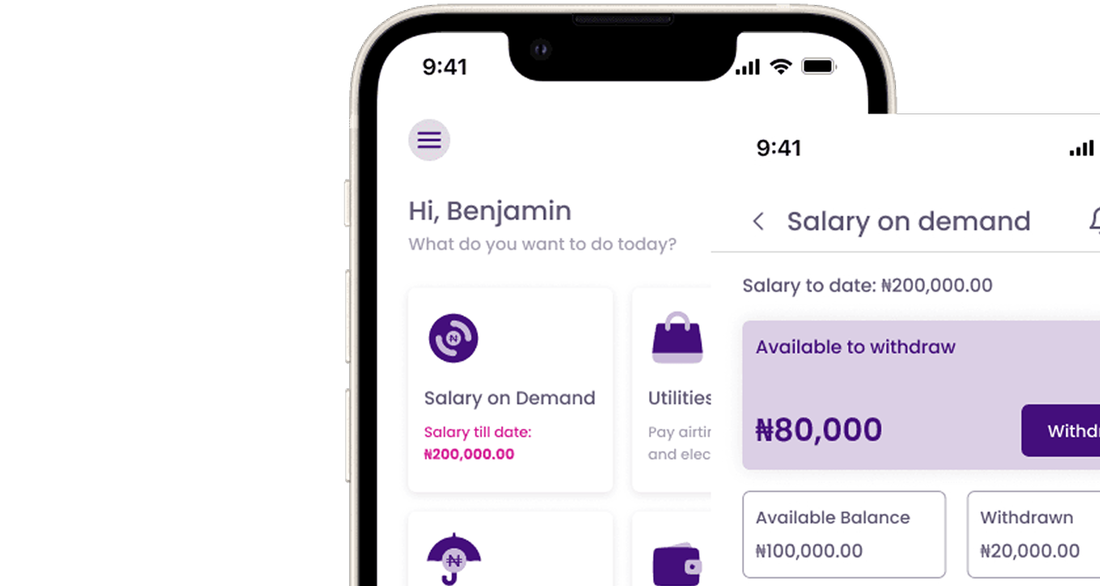 NotchHR employee app on phone
